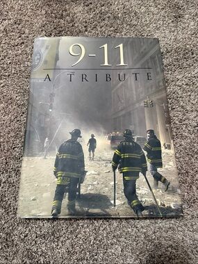 9-11 A Tribute Memorial Hardcover Oversize Book